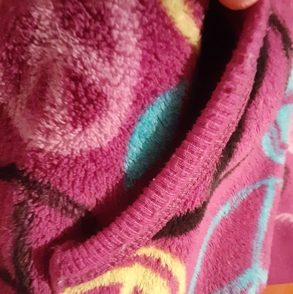 A purple zip up fleece - Picture 2 of 7